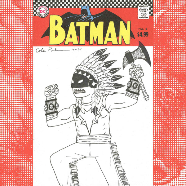 Batman Chief Man of Bats Sketch Cover