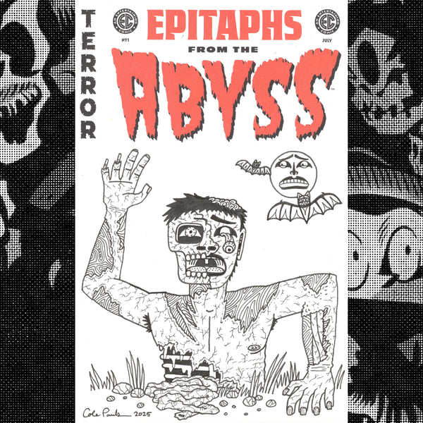 Epitaphs From The Abyss Sketch Cover
