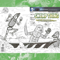 Swamp Thing Sketch Cover