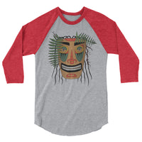 Liquorice Fern Mask Baseball Tee