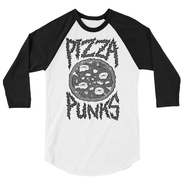 Pizza Punks Baseball Tee