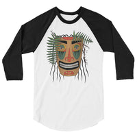 Liquorice Fern Mask Baseball Tee