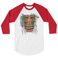 Liquorice Fern Mask Baseball Tee