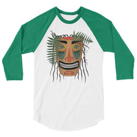 Liquorice Fern Mask Baseball Tee