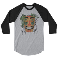 Liquorice Fern Mask Baseball Tee