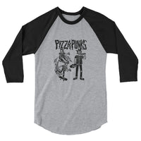 Pizza Punks Skater Baseball Tee