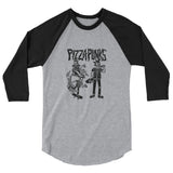 Pizza Punks Skater Baseball Tee